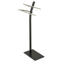 Kingston Brass SCC839X-P Edenscape Pedestal Dual Towel Rack