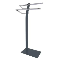 Kingston Brass SCC839X-P Edenscape Pedestal Dual Towel Rack