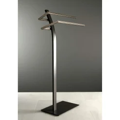Kingston Brass SCC839X-P Edenscape Pedestal Dual Towel Rack