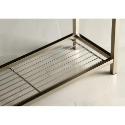 Kingston Brass SCC836X-P Edenscape Freestanding Iron Towel Rack