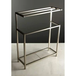 Kingston Brass SCC836X-P Edenscape Freestanding Iron Towel Rack