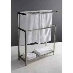 Kingston Brass SCC836X-P Edenscape Freestanding Iron Towel Rack