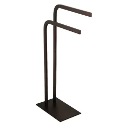 Kingston Brass SCC800X-P Edenscape Pedestal Dual Towel Rack