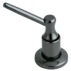 Kingston Brass SD3600 Water Onyx Soap Dispenser in Black Stainless Steel