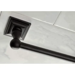 Kingston Brass Serano 5-Piece Bathroom Accessory Set in Black