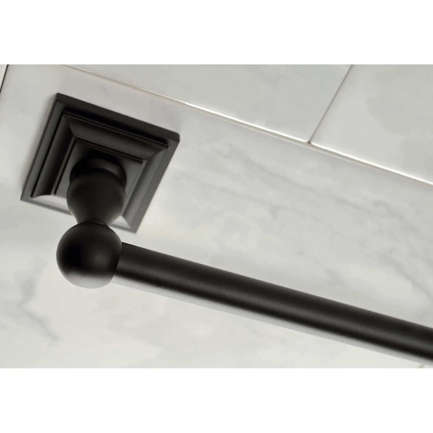 Kingston Brass Serano 5-Piece Bathroom Accessory Set in Black