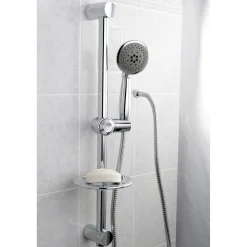 Kingston Brass 5 Setting Hand Shower with Hose and Slide Bar Kit