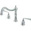Kingston Brass Silver Sage Classic Two Handle Roman Tub Filler