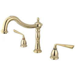 Kingston Brass Silver Sage Classic Two Handle Roman Tub Filler