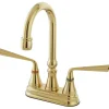 Kingston Brass Silver Sage Two Handle 4" Centerset Bar Faucet
