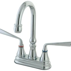 Kingston Brass Silver Sage Two Handle 4