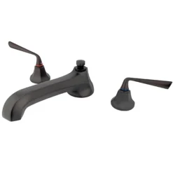 Kingston Brass Silver Sage Two Handle Roman Tub Filler