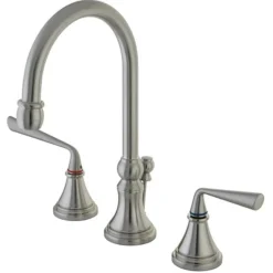 Kingston Brass Silver Sage Widespread ADA Lavatory Faucet