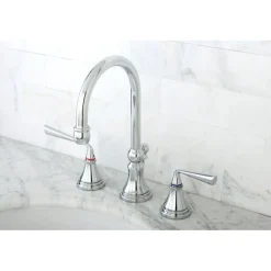 Kingston Brass Silver Sage Widespread ADA Lavatory Faucet