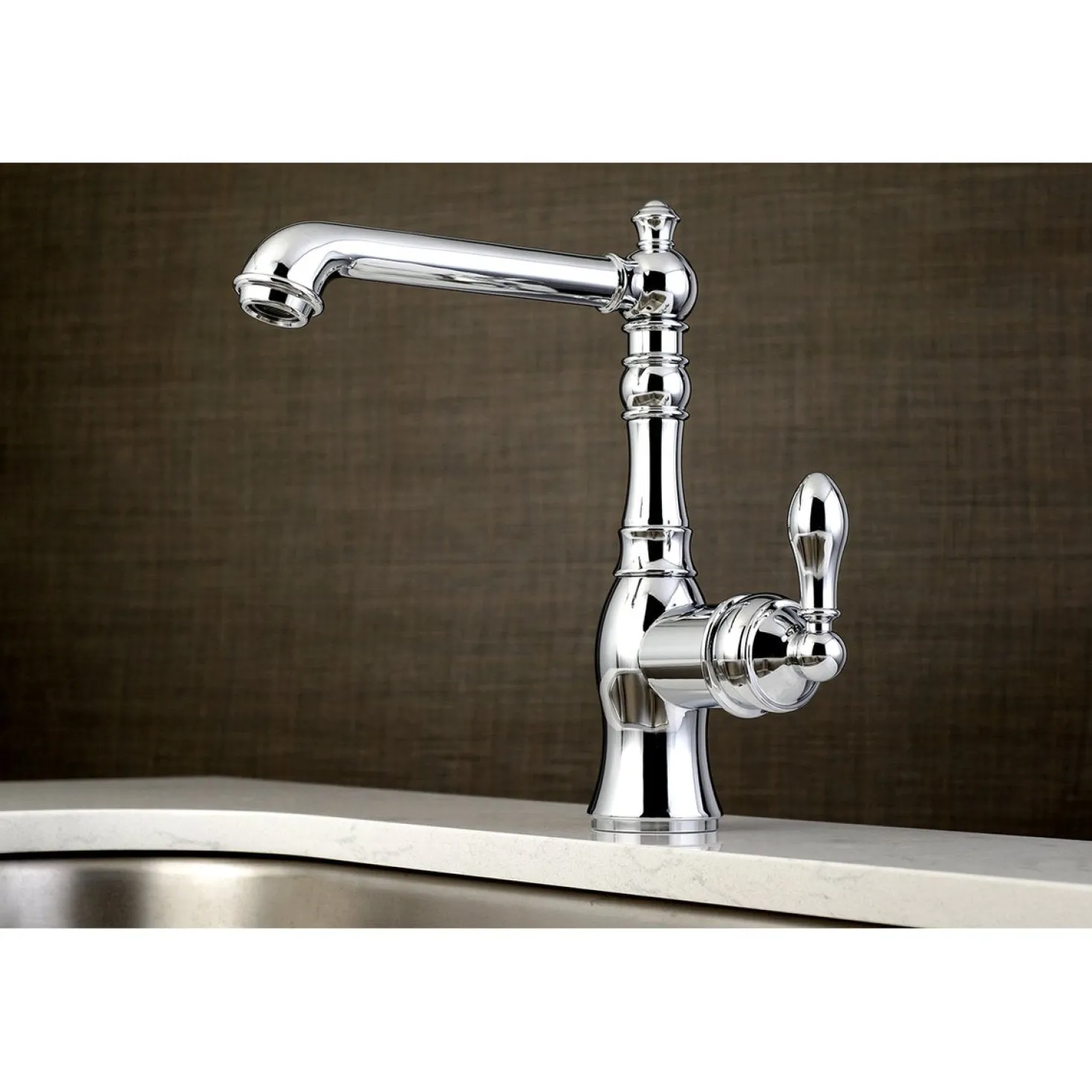 Kingston Brass Single-Handle Bathroom Faucet