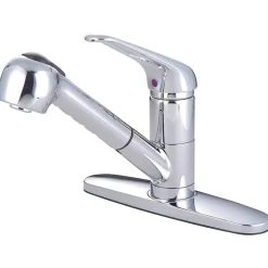 Kingston Brass Single-Handle Pull-Out Kitchen Faucet