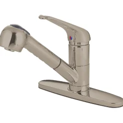 Kingston Brass Single-Handle Pull-Out Kitchen Faucet