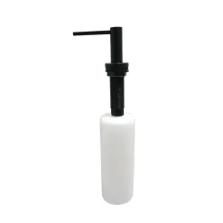 Kingston Brass 12.25" Soap Dispenser with Straight Nozzle 17 oz