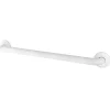 Kingston Brass 36" Stainless Steel ADA Grab Bar in White