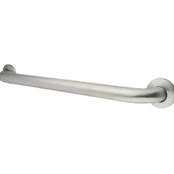 Kingston Brass 12" Stainless Steel ADA Grab Bar in Brushed Stainless
