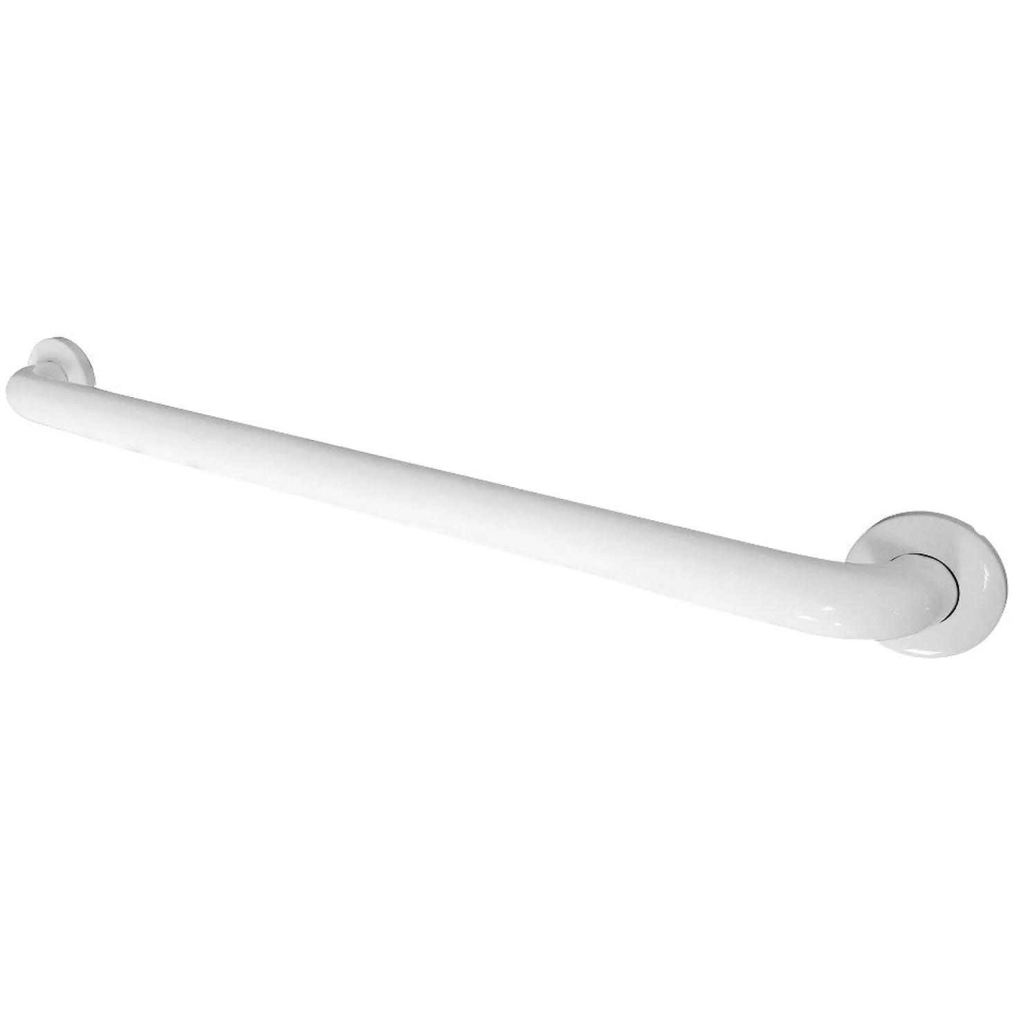 Kingston Brass 36" Stainless Steel ADA Grab Bar in White