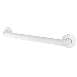 Kingston Brass 24" Stainless Steel ADA Grab Bar in White