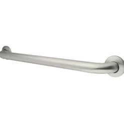 Kingston Brass 12" Stainless Steel ADA Grab Bar in Brushed Stainless