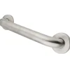 Kingston Brass 12" Stainless Steel Grab Bar in Brushed Stainless