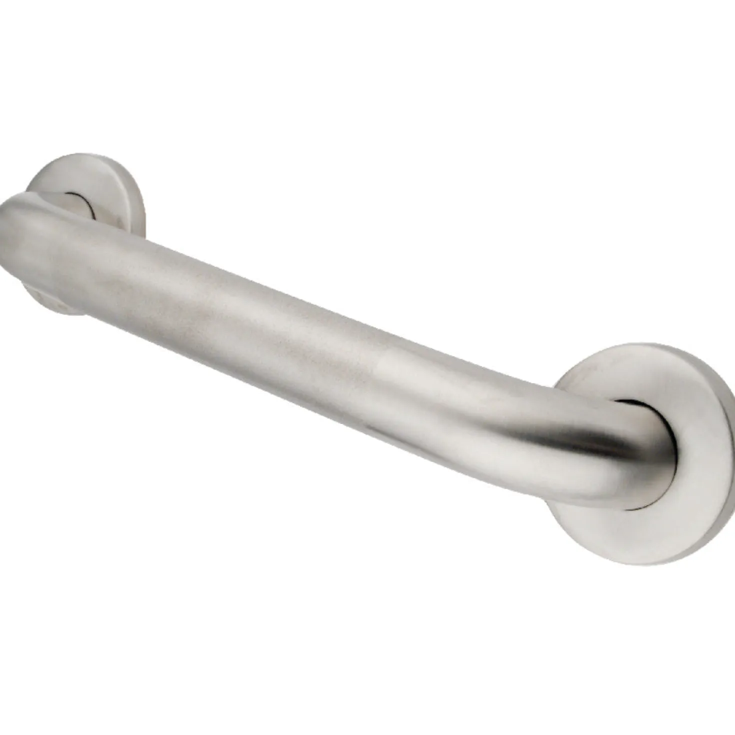Kingston Brass 12" Stainless Steel Grab Bar in Brushed Stainless