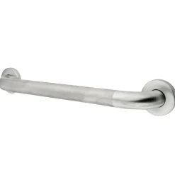 Kingston Brass 16" Stainless Steel Grab Bar in Brushed Stainless