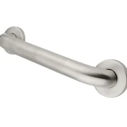 Kingston Brass 18" Stainless Steel Grab Bar in Brushed Stainless