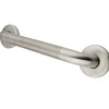 Kingston Brass 12" Stainless Steel Grab Bar in Brushed Stainless