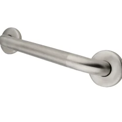 Kingston Brass 24" Stainless Steel Grab Bar in Brushed Stainless