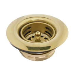 Kingston Brass Tacoma Stainless Steel Bar Sink Duo Basket Strainer