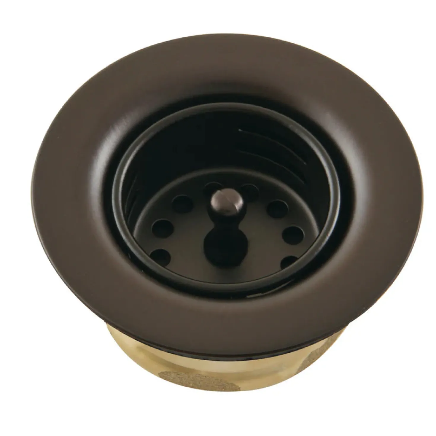 Kingston Brass Tacoma Stainless Steel Bar Sink Duo Basket Strainer