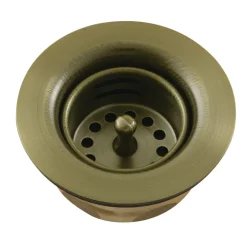Kingston Brass Tacoma Stainless Steel Bar Sink Duo Basket Strainer