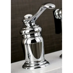 Kingston Brass Templeton Single Handle High Spout Kitchen Faucet with Brass Sprayer