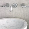 Kingston Brass Templeton Wall Mount Bathroom Faucet