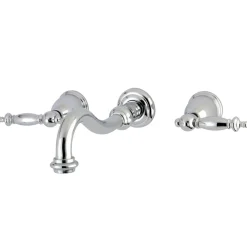 Kingston Brass Templeton Wall Mount Bathroom Faucet