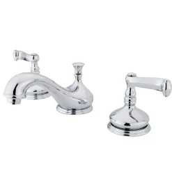 Kingston Brass Three-Hole 8-Inch Widespread Bathroom Faucet