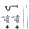 Kingston Brass Trimscape Brass Plumbing Sink Trim Kit with P Trap for Lavatory and Kitchen