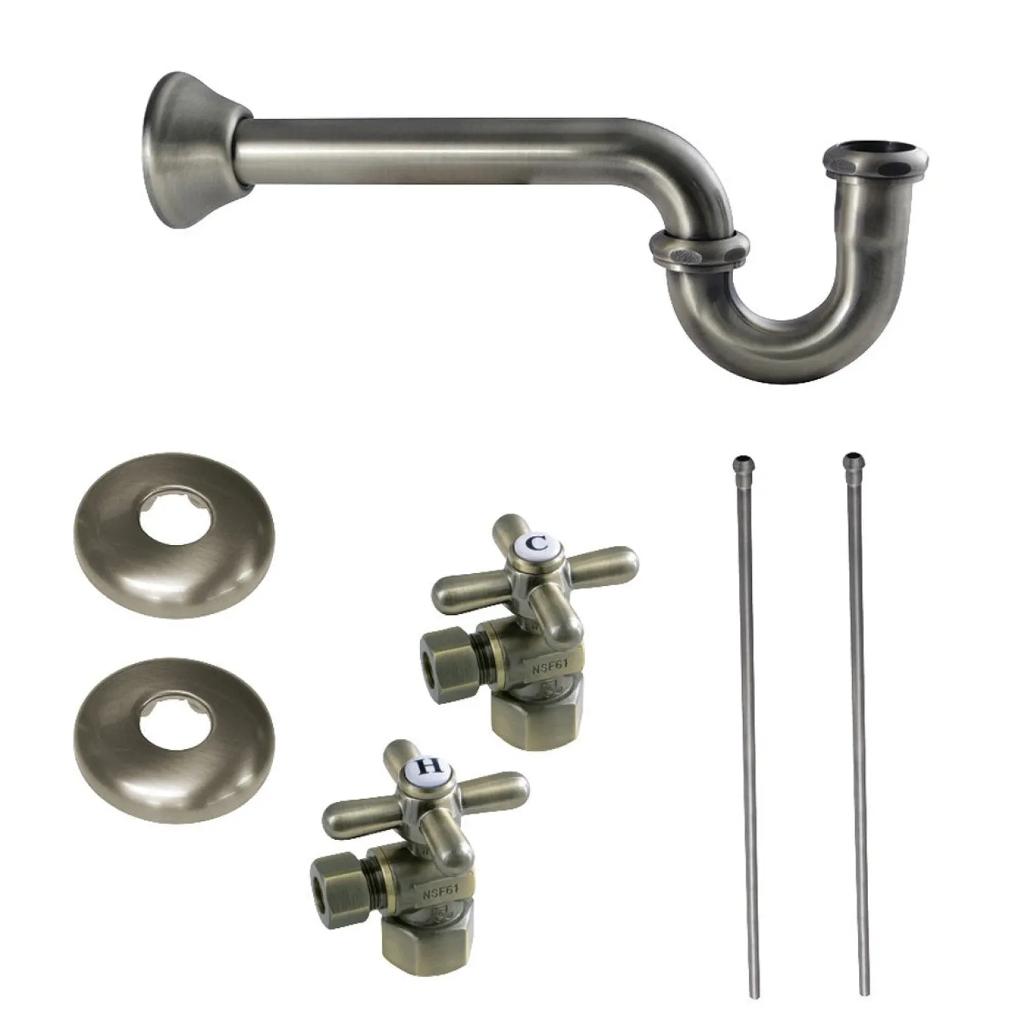 Kingston Brass Trimscape Plumbing Supply Kit Combo