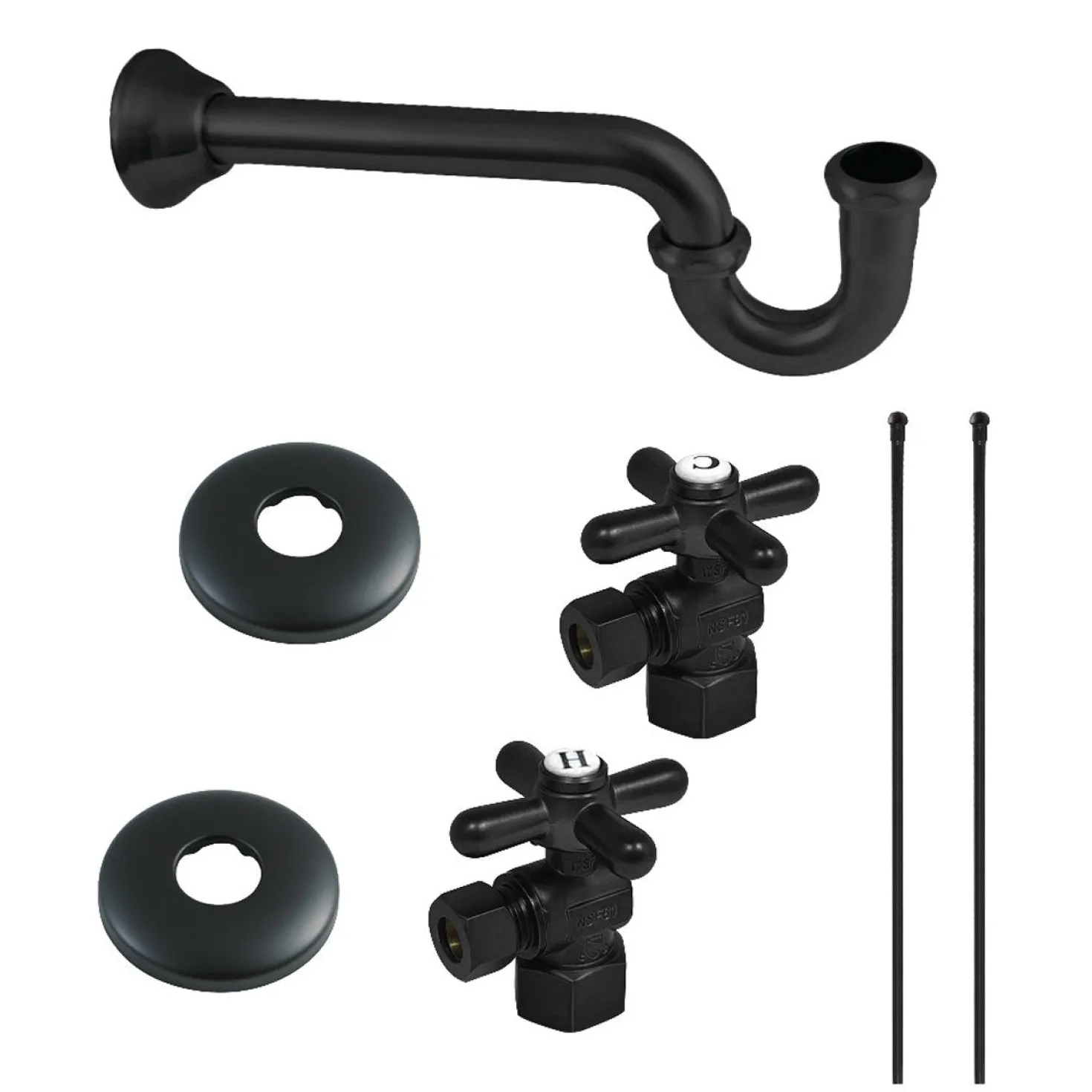Kingston Brass Trimscape Plumbing Supply Kit Combo