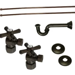 Kingston Brass Trimscape Plumbing Supply Kits Combo, 1/2
