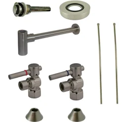Kingston Brass Trimscape Plumbing Sink Trim Kit with Bottle Trap for Vessel Sink without Overflow Hole