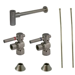 Kingston Brass Trimscape Plumbing Sink Trim Kit with P Trap for Lavatory and Kitchen