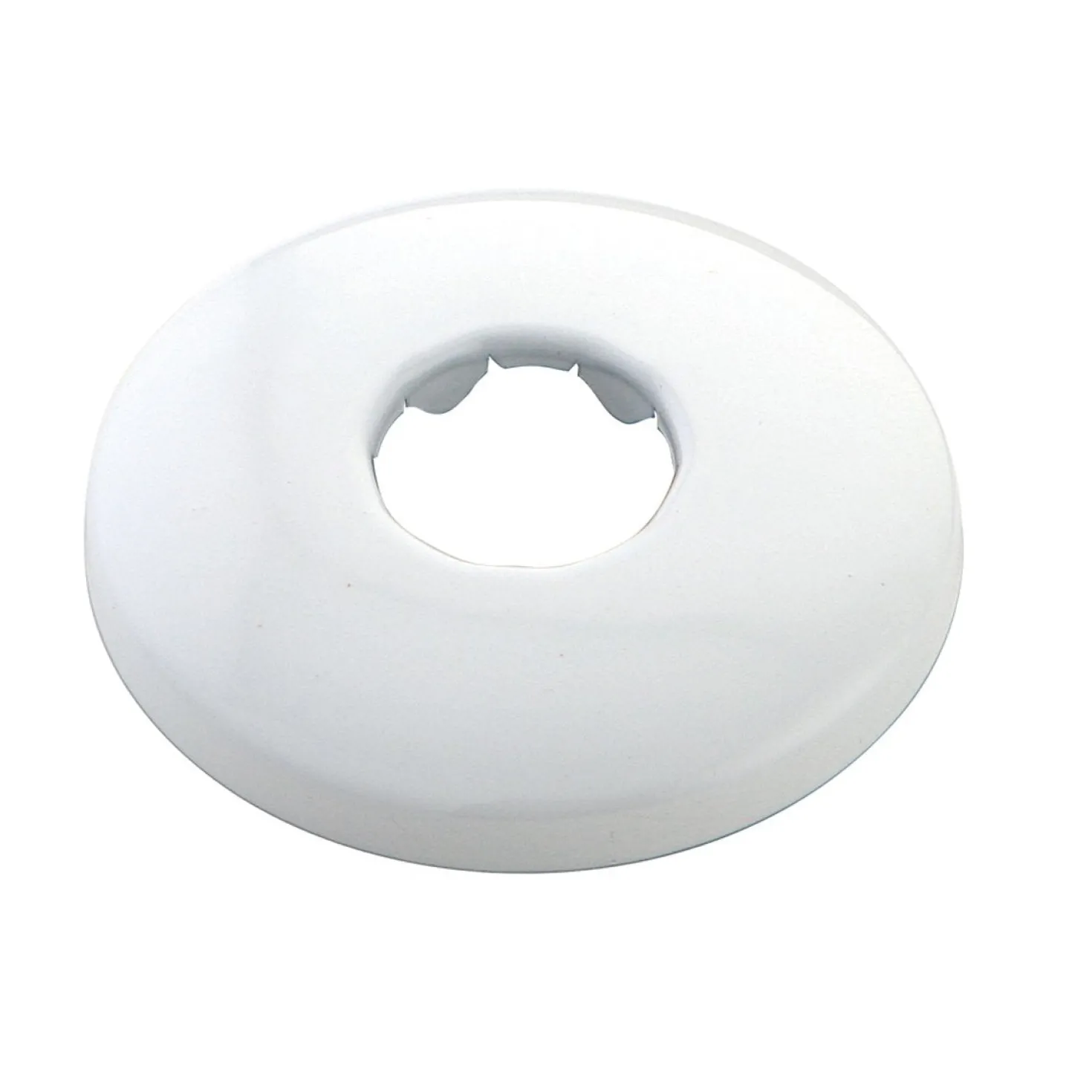 Kingston Brass Trimscape Shower Arm Flange in White