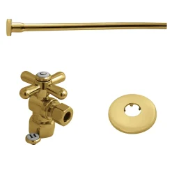 Kingston Brass Trimscape Toilet Supply Kits Combo, 1/2