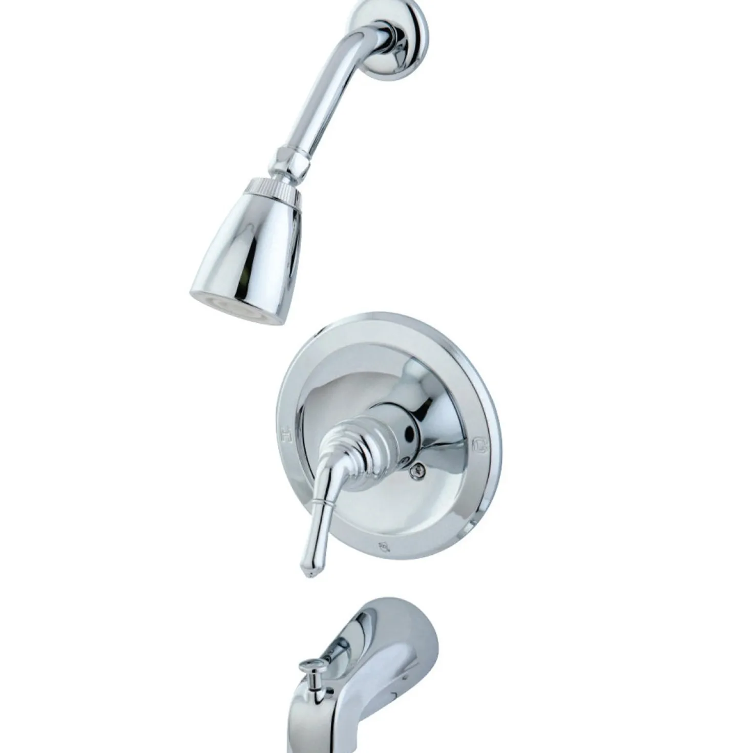 Kingston Brass 8.25" Tub and Shower Faucet
