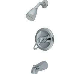 Kingston Brass 8.13" Tub and Shower Faucet